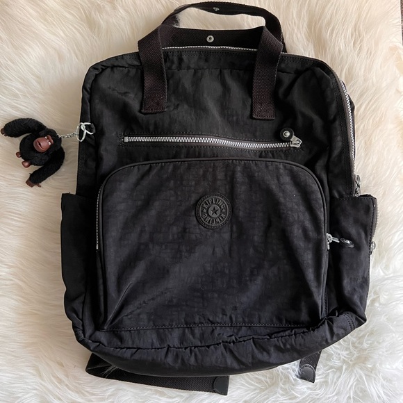 Kipling Bags Kipling Audrie Square Black Baby Backpack Poshmark